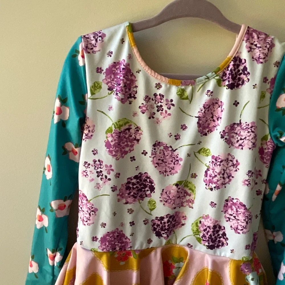 SweetHoney Floral Skirted Leotard